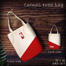 NBA canvas shopping bag hand bag