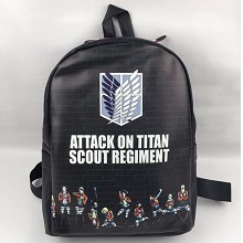 Attack on Titan anime backpack bag