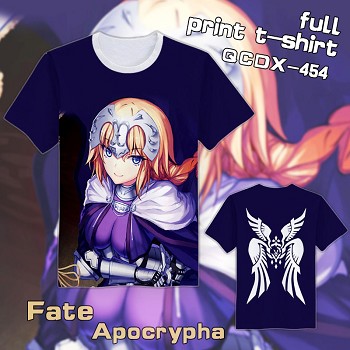 Fate Apocrypha anime short sleeve full print t-shirt