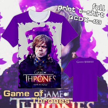 Game of Thrones short sleeve full print t-shirt