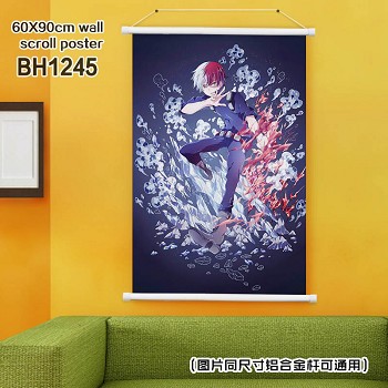 My Hero Academia anime wall scroll