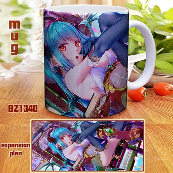 Vocaloid Hatsune Miku anime cup mug