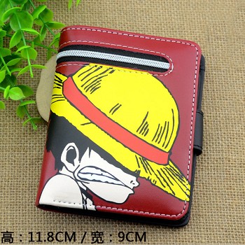 One Piece Luffy anime wallet