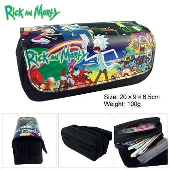 Rick and Morty anime pen bag