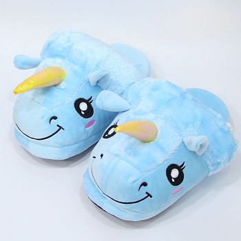 My Little Pony unicorn anime plush shoes slippers a pair