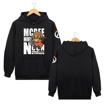 Overwatch Mccree long sleeve thick hoodie