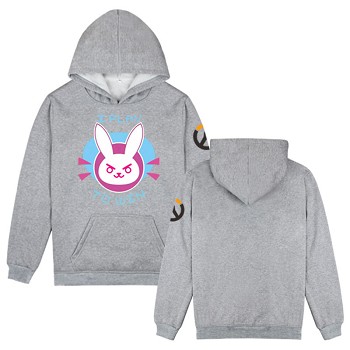 Overwatch D.VA long sleeve thick hoodie