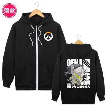 Overwatch Genji long sleeve thin hoodie