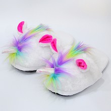 11inches My Little Pony anime plush shoes slippers a pair