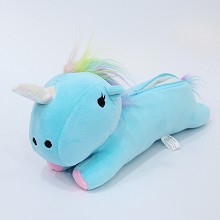 12inches Unicorn anime plush pen bag