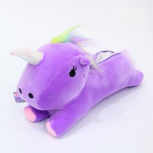 12inches Unicorn anime plush pen bag