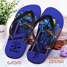 Overwatch Pharah rubber flip-flops shoes slippers ...