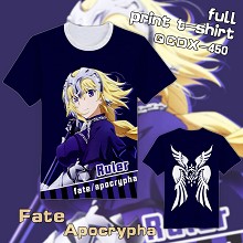 Fate Apocrypha anime short sleeve full print t-shi...