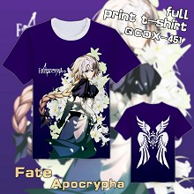 Fate Apocrypha anime short sleeve full print t-shi...