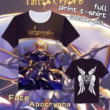 Fate Apocrypha anime short sleeve full print t-shi...