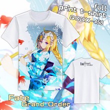 Fate Grand Order anime short sleeve full print t-s...