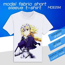 Fate apocrypha anime modal fabric short sleeve t-s...