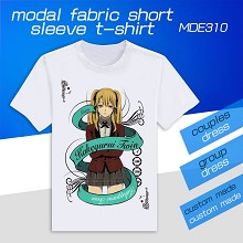 Kakegurui Twin anime modal fabric short sleeve t-s...