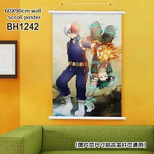 My Hero Academia anime wall scroll