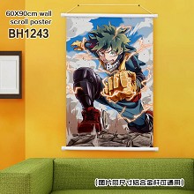 My Hero Academia anime wall scroll