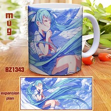 Vocaloid Hatsune Miku anime cup mug