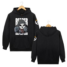 Overwatch Reaper long sleeve thick hoodie