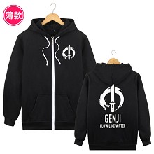 Overwatch Genji long sleeve thin hoodie