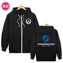 Overwatch long sleeve thin hoodie