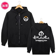 Overwatch Genji long sleeve thick hoodie