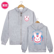 Overwatch D.VA long sleeve thin hoodie