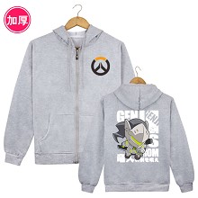 Overwatch Genji long sleeve thick hoodie