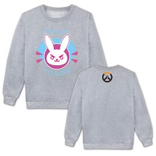 Overwatch D.VA long sleeve thick hoodie