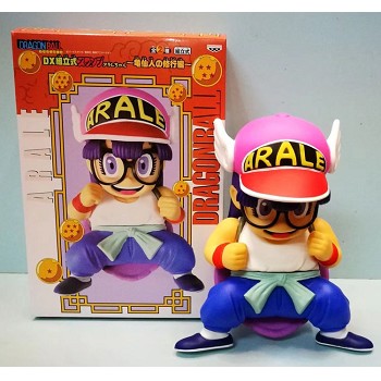 Dr.Slump Arale cos Master Roshi figure