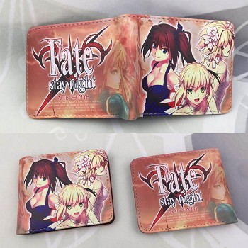 Fate stay night anime wallet