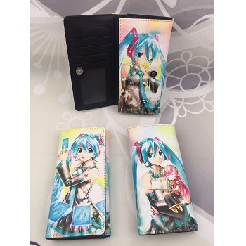 Hatsune Miku anime long wallet