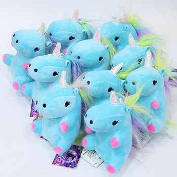 5inches Unicorn plush dolls set(10pcs a set)