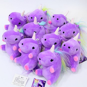 5inches Unicorn plush dolls set(10pcs a set)