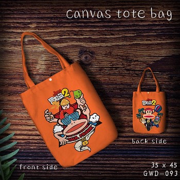 Paul Frank anime canvas tote bag shopping bag