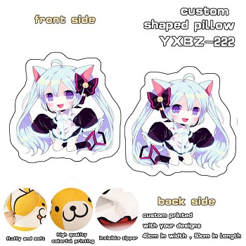 VOCALOID Hatsune Miku anime custom shaped pillow