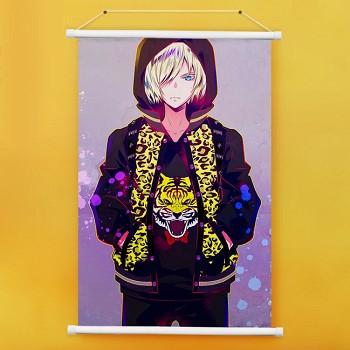 YURI on ICE anime wall scroll