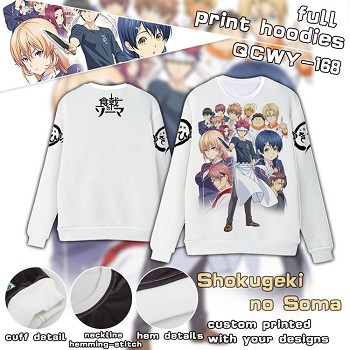 Shokugeki no Soma full print hoodies