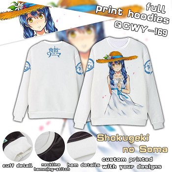 Shokugeki no Soma full print hoodies