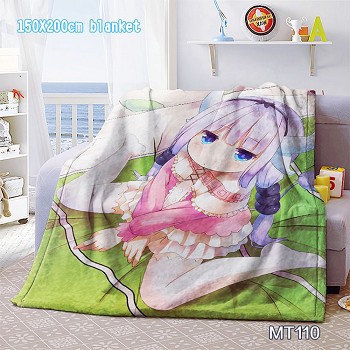 Kobayashi-san Chi no Maid Dragon anime blanket