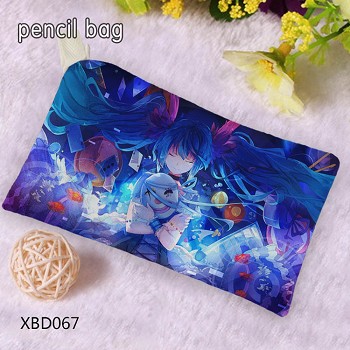 Hatsune Miku anime pen bag pencil bag