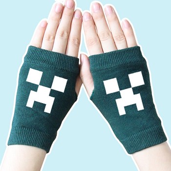 Minecraft gloves a pair