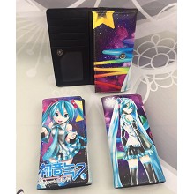 Hatsune Miku anime long wallet