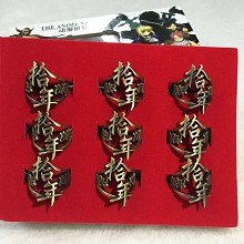 Tomb Notes anime rings set(9pcs a set)