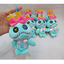 6inches Stitch anime plush dolls set(10pcs a set)