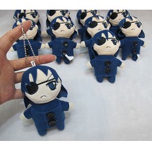 4inches Kuroshitsuji Ciel plush dolls set(10pcs a ...