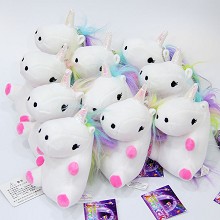 5inches Unicorn plush dolls set(10pcs a set)